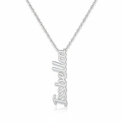 Vertical Name Necklace